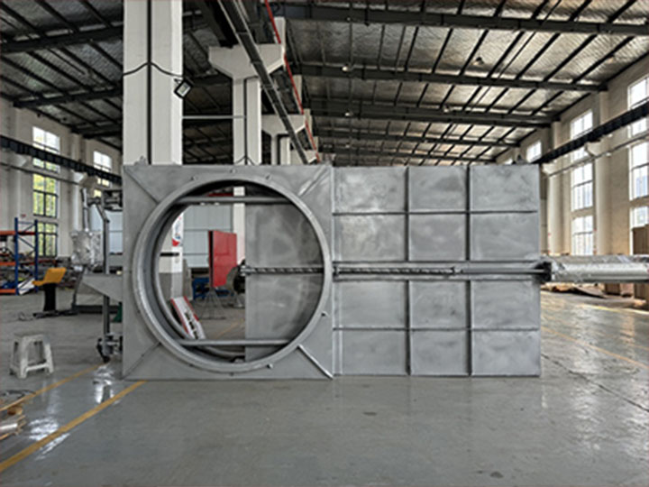 大口徑隔絕門裝車發(fā)貨